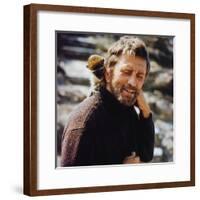 Le Phare du bout du monde THE LIGHT AT THE EDGE OF THE WORLD by Kevin Billington with Kirk Douglas,-null-Framed Photo