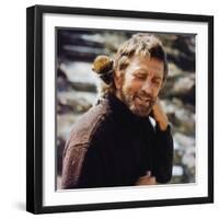 Le Phare du bout du monde THE LIGHT AT THE EDGE OF THE WORLD by Kevin Billington with Kirk Douglas,-null-Framed Photo