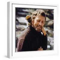 Le Phare du bout du monde THE LIGHT AT THE EDGE OF THE WORLD by Kevin Billington with Kirk Douglas,-null-Framed Photo