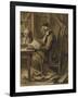 Le philosophe-Nicolas Toussaint Charlet-Framed Giclee Print