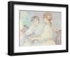 Le Piano, 1888-Berthe Morisot-Framed Giclee Print