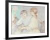 Le Piano, 1888-Berthe Morisot-Framed Giclee Print