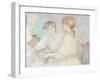 Le Piano, 1888-Berthe Morisot-Framed Giclee Print