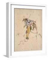 Le Picador-Eugene Delacroix-Framed Giclee Print