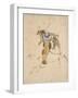 Le Picador-Eugene Delacroix-Framed Giclee Print