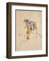 Le Picador-Eugene Delacroix-Framed Giclee Print