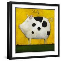 Le Pig 1-Daniel Patrick Kessler-Framed Giclee Print