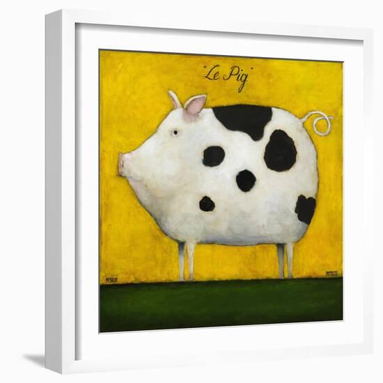 Le Pig 1-Daniel Patrick Kessler-Framed Giclee Print