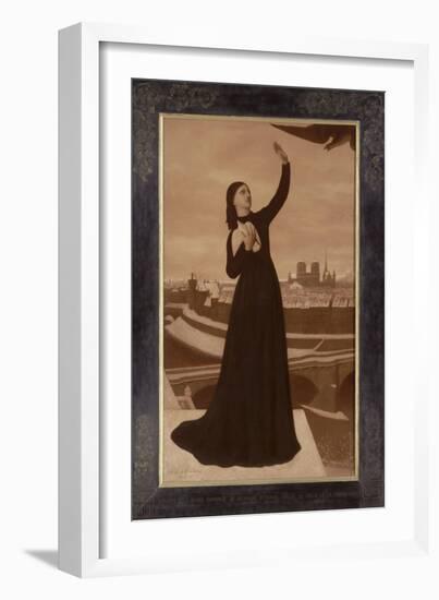 Le Pigeon-Pierre Puvis de Chavannes-Framed Giclee Print