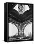 Le pilier sud de la Tour-Louis-Emile Durandelle-Framed Stretched Canvas