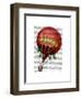 Le Pilote Hot Air Balloon-Fab Funky-Framed Art Print