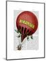 Le Pilote Hot Air Balloon-Fab Funky-Mounted Art Print