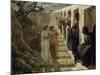 Le Poème de l'âme. Le Mauvais sentier-Louis Janmot-Mounted Giclee Print