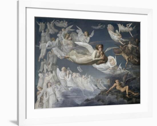 Le Poème de l'âme. Le passage des Ames-Louis Janmot-Framed Giclee Print