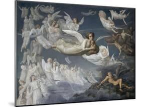 Le Poème de l'âme. Le passage des Ames-Louis Janmot-Mounted Giclee Print