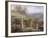 Le Poème de l'âme. Le printemps-Louis Janmot-Framed Giclee Print