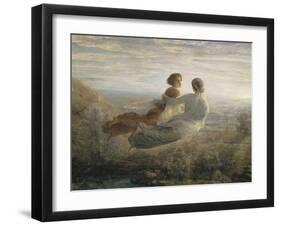 Le Poème de l'âme. Le vol de l'Âme-Louis Janmot-Framed Giclee Print