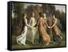 Le Poème de l'âme. Rayons de soleil-Louis Janmot-Framed Stretched Canvas