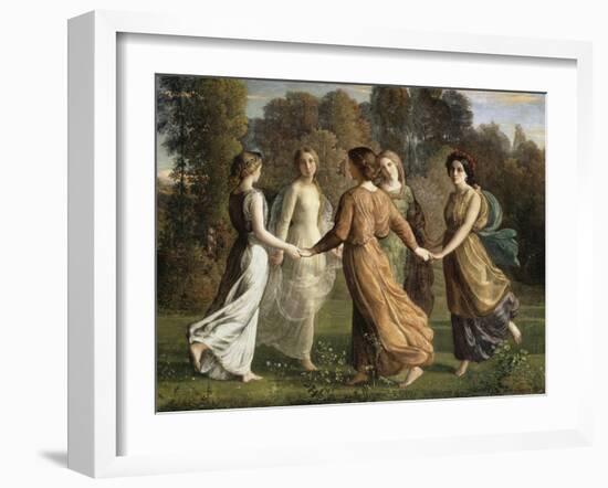 Le Poème de l'âme. Rayons de soleil-Louis Janmot-Framed Giclee Print