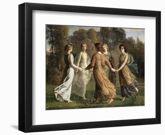 Le Poème de l'âme. Rayons de soleil-Louis Janmot-Framed Giclee Print