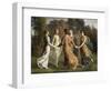 Le Poème de l'âme. Rayons de soleil-Louis Janmot-Framed Giclee Print