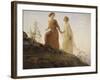 Le Poème de l'âme. Sur la montagne-Louis Janmot-Framed Giclee Print