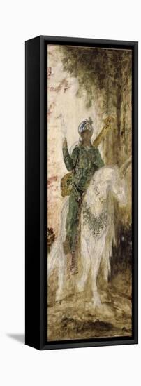 Le Poète persan-Gustave Moreau-Framed Stretched Canvas