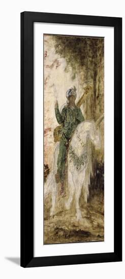 Le Poète persan-Gustave Moreau-Framed Premium Giclee Print