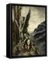 Le Poète voyageur-Gustave Moreau-Framed Stretched Canvas