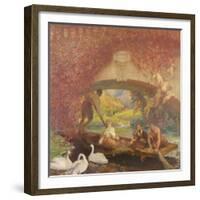 Le poète-Gaston De La Touche-Framed Giclee Print