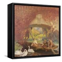 Le poète-Gaston De La Touche-Framed Stretched Canvas