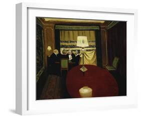 Le Poker-Félix Vallotton-Framed Giclee Print