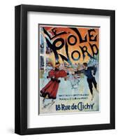 Le Pole Nord-Georges Ripart-Framed Art Print