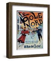 Le Pole Nord-Georges Ripart-Framed Art Print