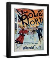Le Pole Nord-Georges Ripart-Framed Art Print