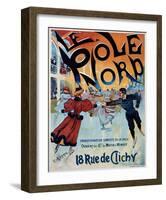 Le Pole Nord-Georges Ripart-Framed Art Print