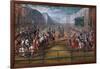 Le Pompeux Carrousel Des Galantes Amazones Des Quatre Parties Du Monde-Jean-Baptiste Martin-Framed Giclee Print