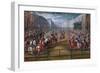 Le Pompeux Carrousel Des Galantes Amazones Des Quatre Parties Du Monde-Jean-Baptiste Martin-Framed Giclee Print