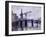 Le Pont, Amsterdam, 1870-71-Claude Monet-Framed Giclee Print