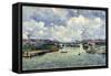 Le Pont de Charenton-Armand Guillaumin-Framed Stretched Canvas