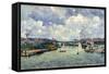 Le Pont de Charenton-Armand Guillaumin-Framed Stretched Canvas