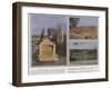 Le Pont De Germigny-L'Eveque, Retranchements Du 105 Allemand, Rozoy-En-Multien-Jules Gervais-Courtellemont-Framed Photographic Print