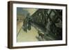 Le Pont De L'Europe, 1876-Gustave Caillebotte-Framed Giclee Print