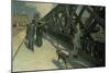 Le Pont De L'Europe, 1876-Gustave Caillebotte-Mounted Giclee Print
