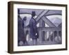 Le Pont De L'Europe, 1876-Gustave Caillebotte-Framed Giclee Print