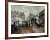 Le Pont De L'Europe, Gare Saint-Lazare, 1877-Claude Monet-Framed Giclee Print