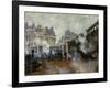 Le Pont De L'Europe, Gare Saint-Lazare, 1877-Claude Monet-Framed Giclee Print