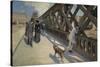 Le Pont de l'Europe, Paris, 1876 Oil on canvas 125 x 180 cm.-Gustave Caillebotte-Stretched Canvas