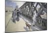Le Pont de L'Europe-Gustave Caillebotte-Mounted Giclee Print