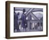 Le Pont De L'Europe-Gustave Caillebotte-Framed Giclee Print